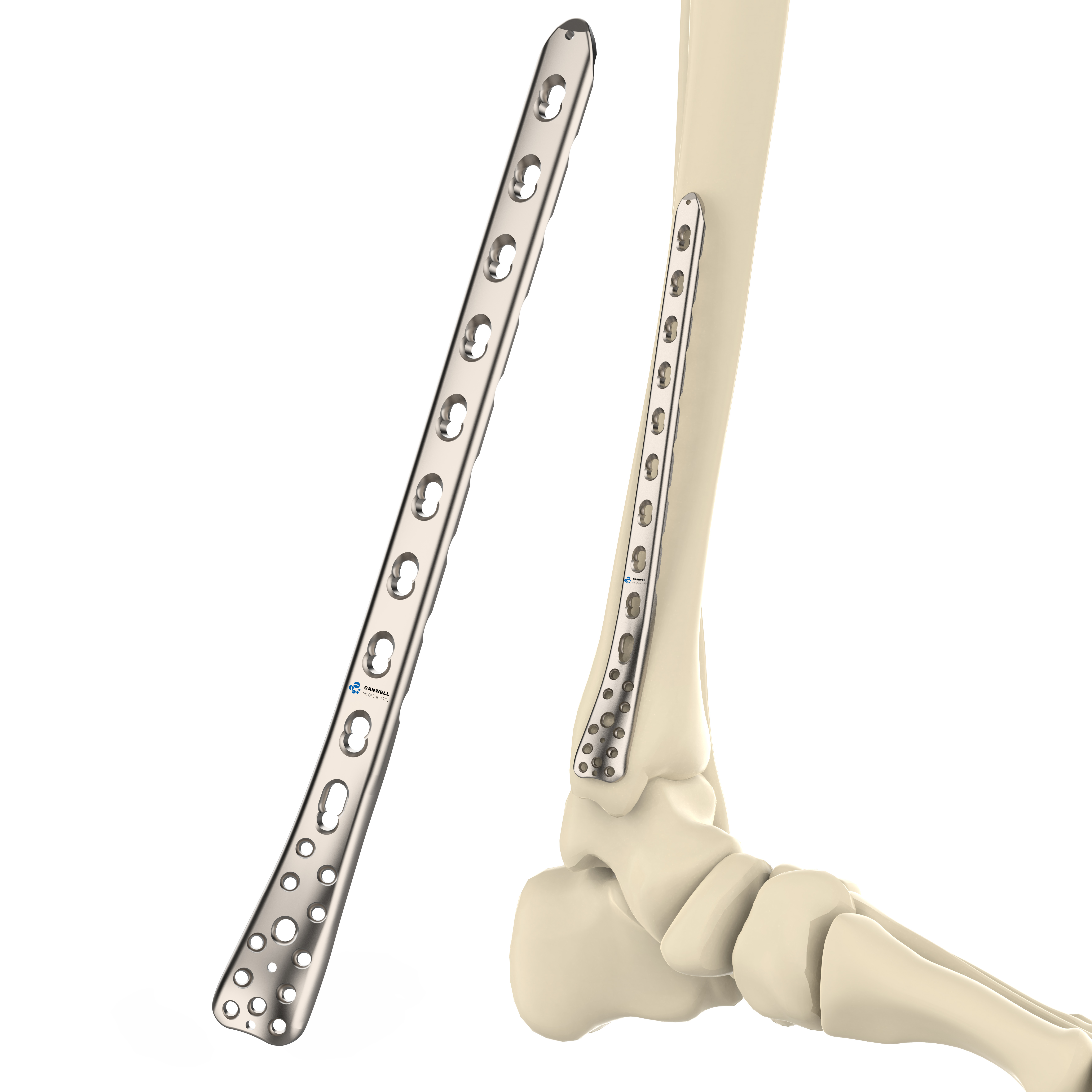 CANWELL Distal Tibial Locking Plate Titanium Metaphyseal