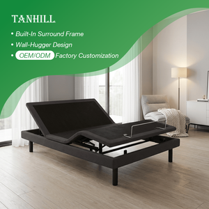 Wireless Control Adjustable Bed Electric Frame With Massage