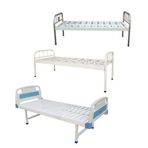 Cheap Price Treatment Patient Simple Medical Clinic Flat Hospital Bed for Modular Hospital Isolation