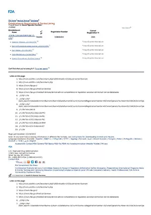 FDA Registered