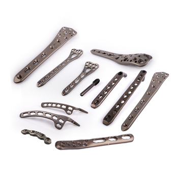 3.5 mm small fragment titanium locking plate and screws
