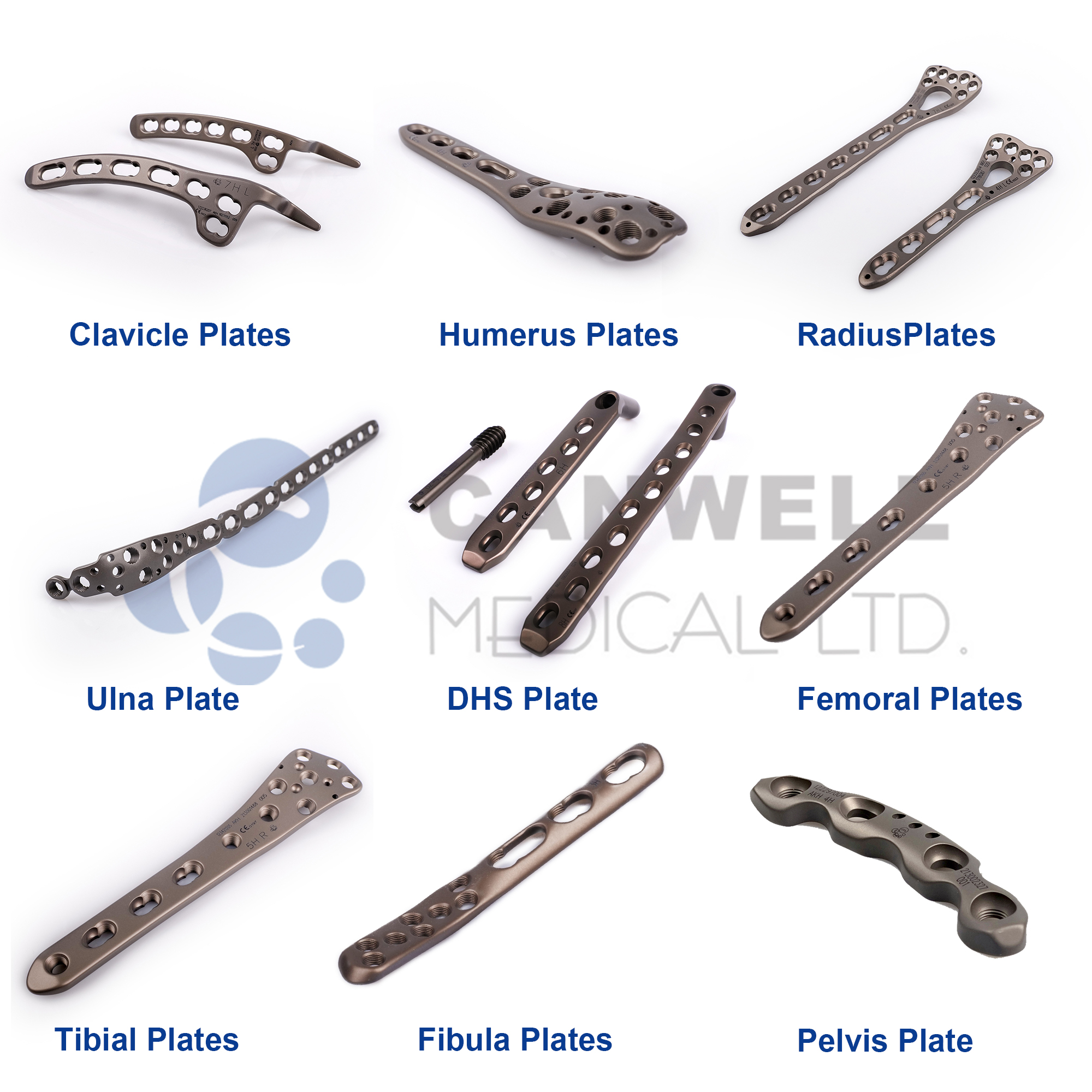 Orthopedic Implants for Foot and Ankle System Hind Foot Reconstruction Trauma Implants Locking Plate