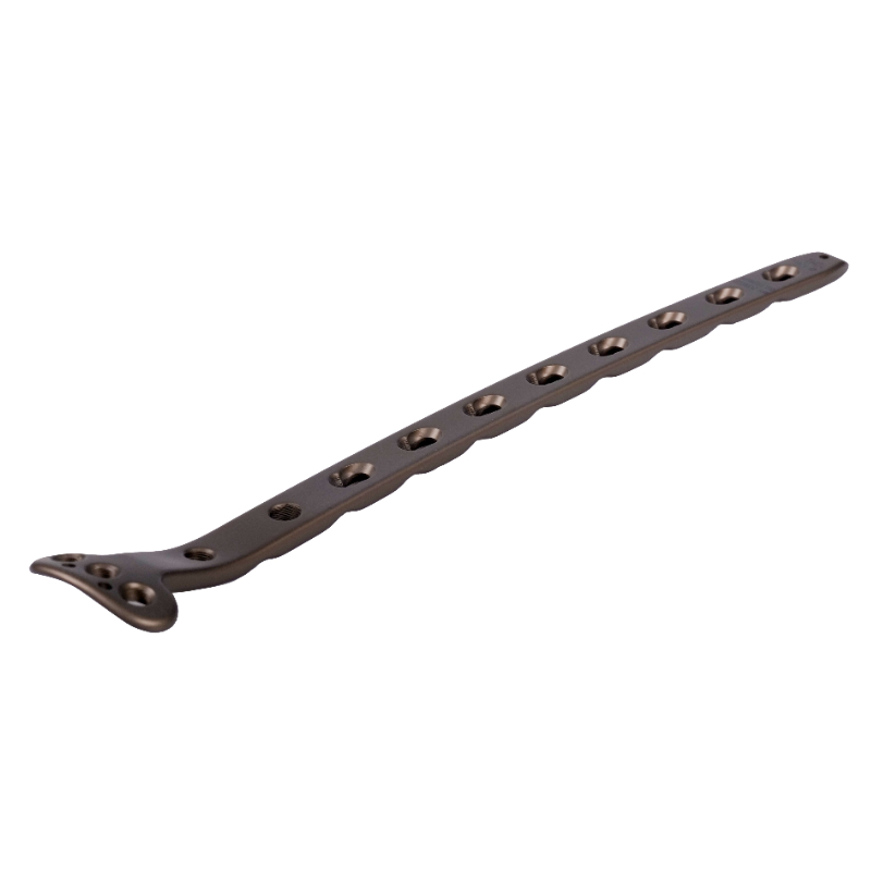 CANWELL Proximal Medial Titanium Tibial Locking Plate for Tibial Plateau Fracture Fixation Knee Trauma Surgery OEM Supplier
