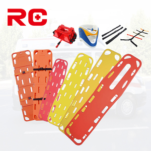 Floatable Rescue Spine Board 2-Fold Plastic Backboard with Aluminum Frame