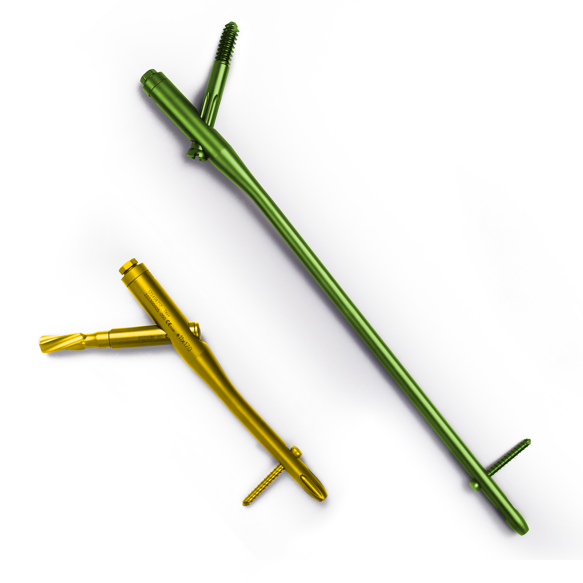 CANWELL Titanium Femoral Intramedullary Nails Interlocking Nail Femur PFNA Orthopedic Trauma Implants Bone Fracture