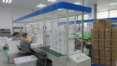 Implant packing line