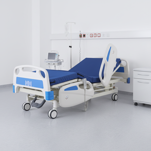 Height Adjustable Luxury Three Function Care Bed Electric Nursing Bed