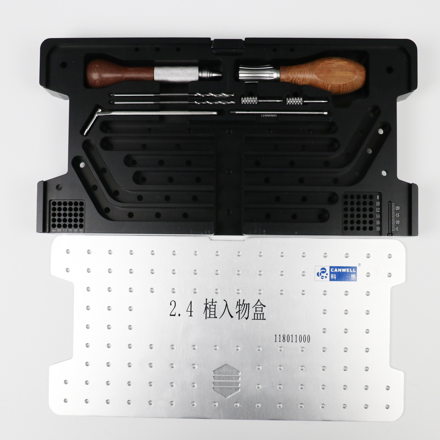 CANWELL Oral and Maxillofacial Surgery Instruments Set Cranium Maxillofacial Surgery Kit Bone Screwdriver Factory Price