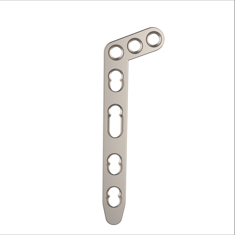 CANWELL Distal Radius Dorsal Titanium Locking Plate 3 Holes Oblique Volar Wrist Orthopedic Trauma Implant Bone Fracture Class